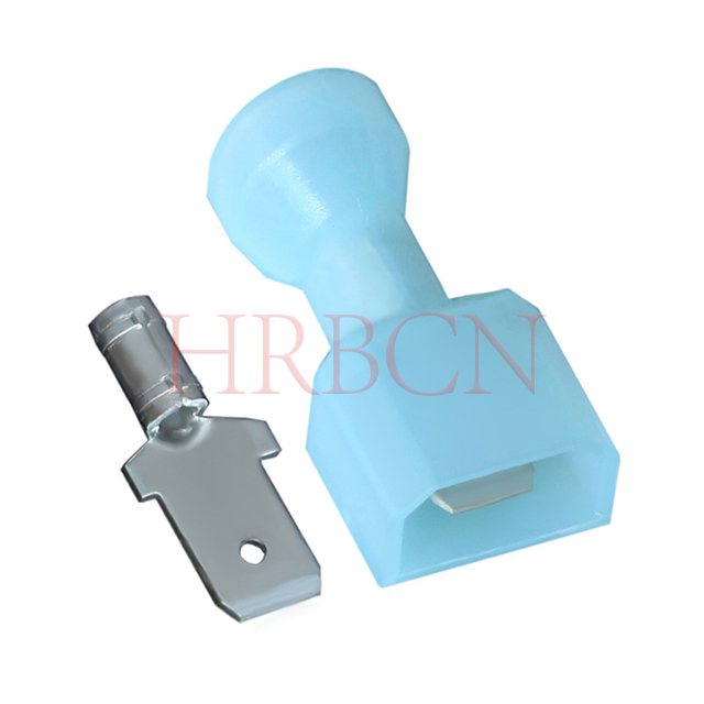 Borne de déconnexion mâle entièrement isolée de 4,8 mm (AWG16-14)