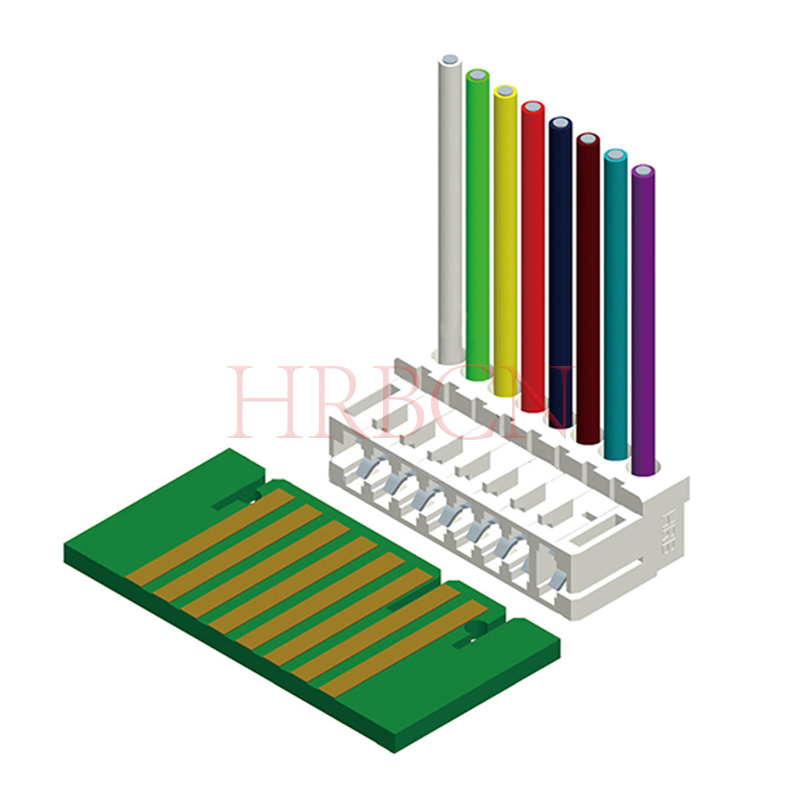 Connecteur IDC RAST 2,5 mm avec paroi latérale HRB M7239R et M7239 