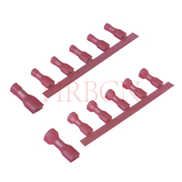 Prise femelle isolée droite de 2,8 mm (0,110') AWG22-18 0,32-0,82 mm² 