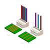 Connecteur RAST 2.5 IDC avec technologie IDT | Connecteur HRB M728X