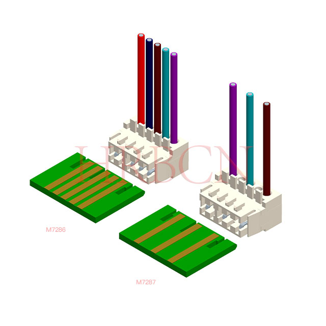 Connecteur RAST 2.5 IDC avec technologie IDT | Connecteur HRB M728X
