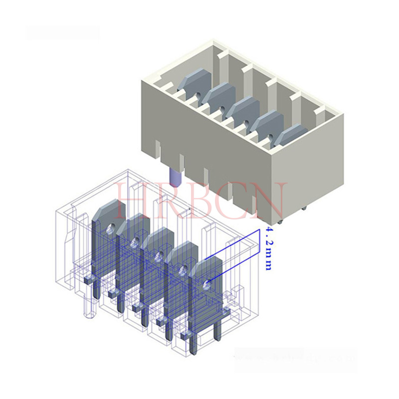 Quels sont les avantages d'un connecteur RAST Edge avec un pas de 5,0 mm dans la conception de circuits ?