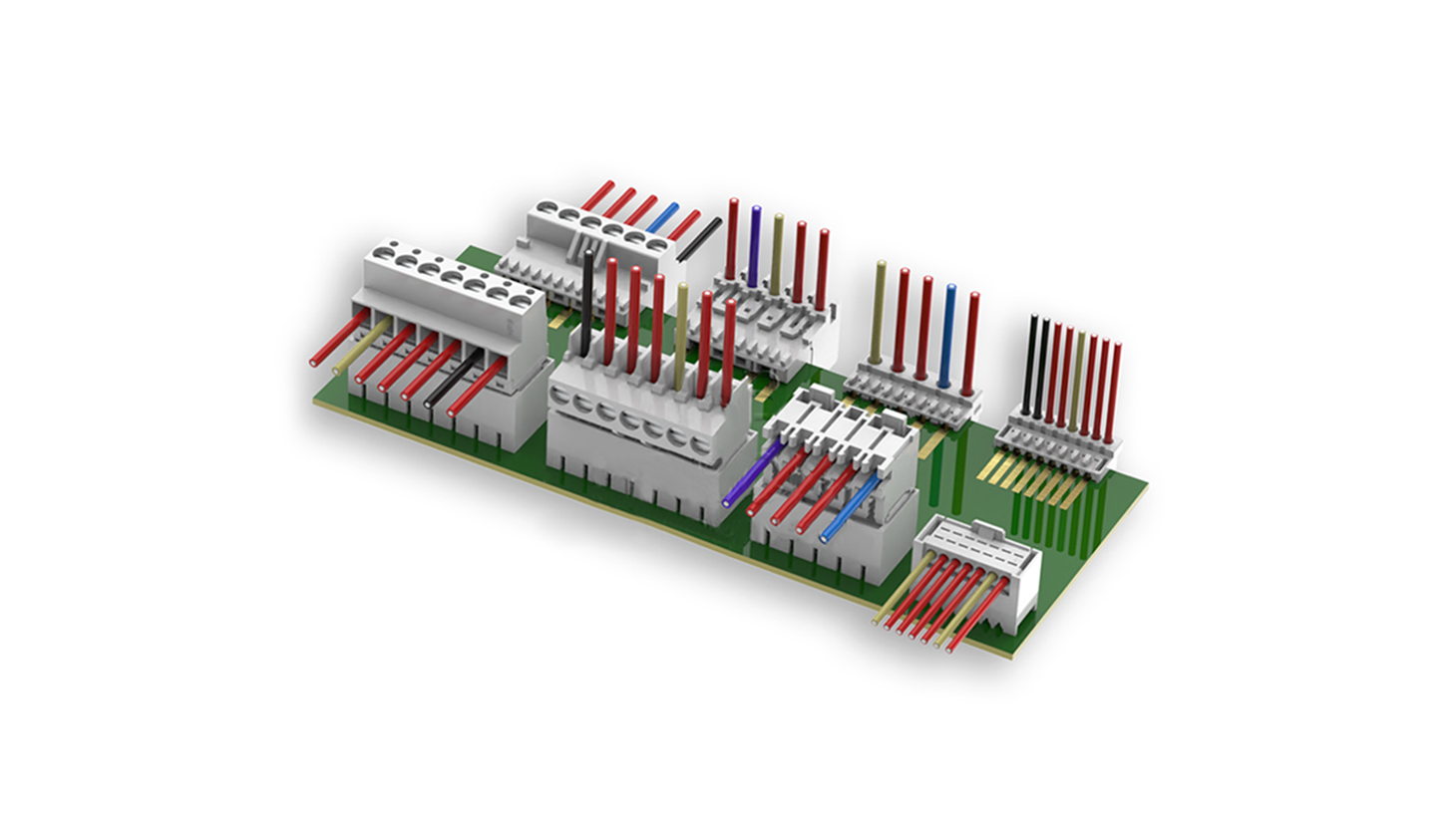Connecteurs &agrave; bornes &agrave; vis HRB RAST 5.0 – Exemple d'application CVC