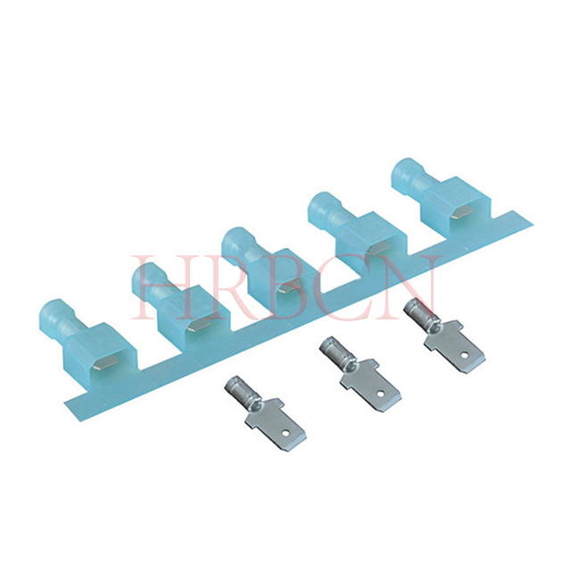 Borne de déconnexion mâle entièrement isolée de 4,8 mm (AWG16-14)