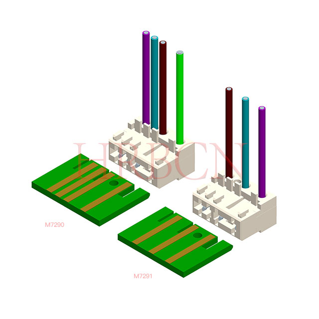 Connecteur RAST 2.5 IDC avec technologie IDT | Connecteur HRB M728X