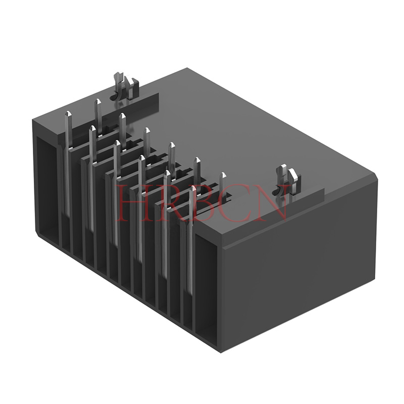 Fil à double rangée pour embarquer le lancement à angle droit de l'en-tête 5.08mm de connecteur