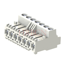 Connecteurs PCB Rast 5, accouplement indirect, avec bornier à vis M5038