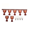 Borne à déconnexion rapide mâle en nylon, diamètre de la languette 6,35 × 0,8 mm, 5,84 mm