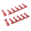 Borne de déconnexion femelle entièrement isolée de 4,8 mm (AWG 22-18)
