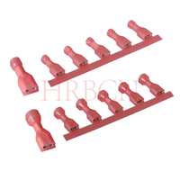 Borne de déconnexion femelle entièrement isolée de 4,8 mm (AWG 22-18)