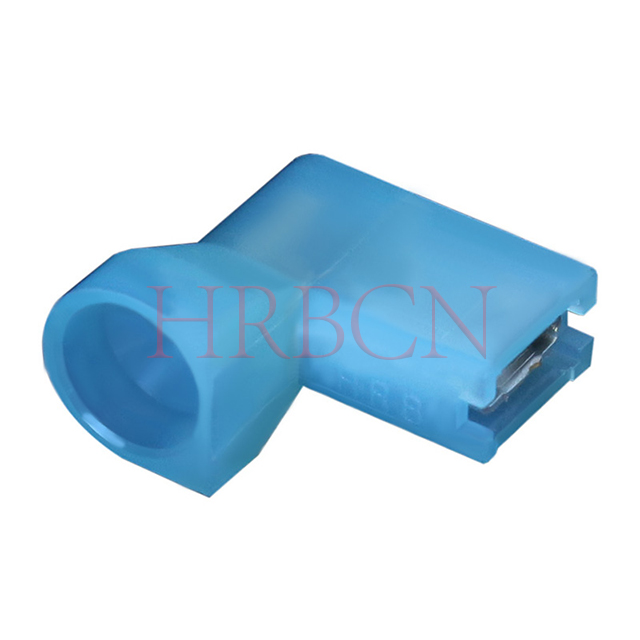 Borne de déconnexion à drapeau femelle entièrement isolée de 4,8 mm (AWG 16-14)