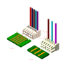 Connecteur RAST 2.5 IDC avec technologie IDT | Connecteur HRB M728X