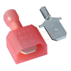 Borne mâle isolée droite de 6,35 mm (0,205') AWG22-18 0,32-0,82 mm² 