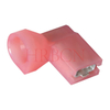 Borne de déconnexion à drapeau femelle entièrement isolée de 4,8 mm (AWG 22-18)