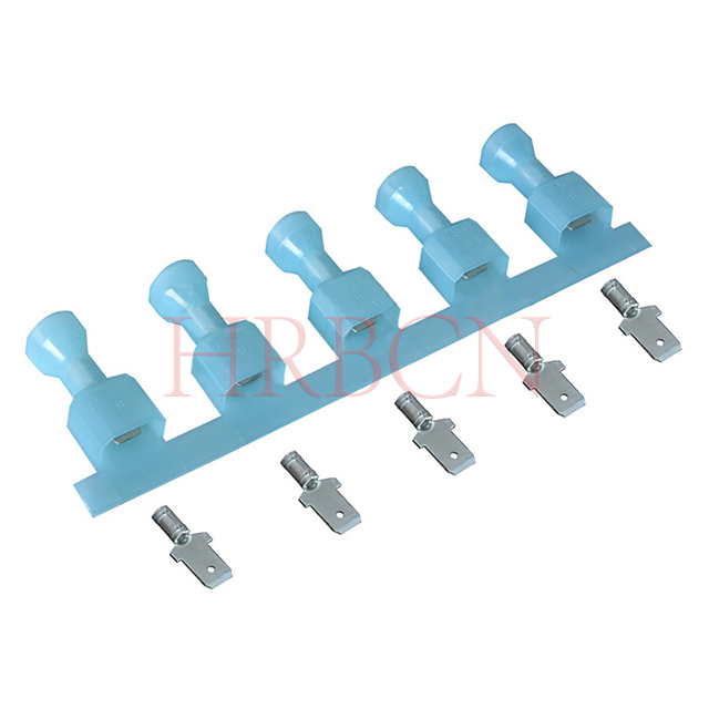 Borne de déconnexion mâle entièrement isolée de 4,8 mm (AWG16-14)