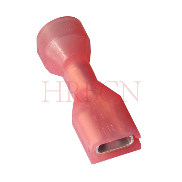 Borne de déconnexion femelle entièrement isolée de 4,8 mm (AWG 22-18)