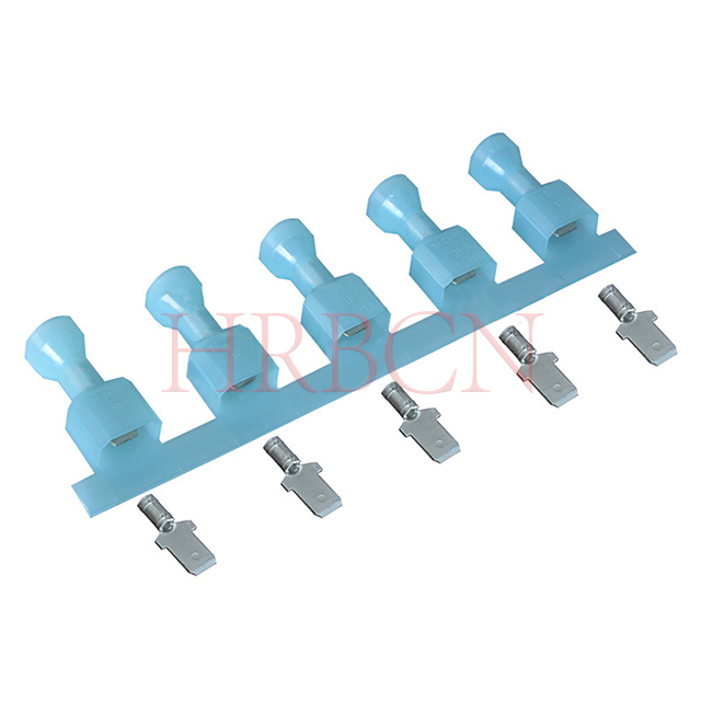 Borne de déconnexion mâle entièrement isolée de 4,8 mm (AWG16-14)