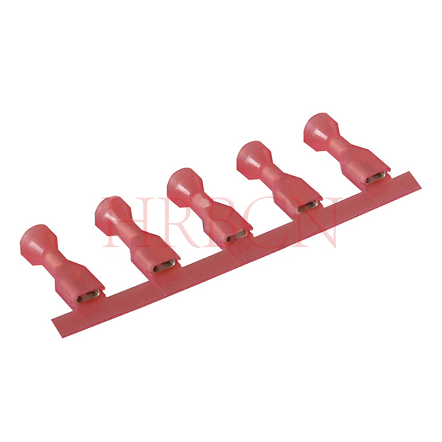 Borne de déconnexion femelle entièrement isolée de 4,8 mm (AWG 22-18)