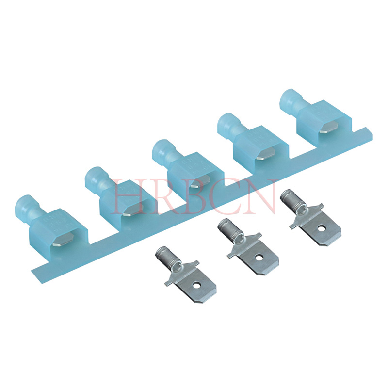 Borne à déconnexion rapide mâle en nylon, diamètre de la languette 6,35 × 0,8 mm, 4,06 mm