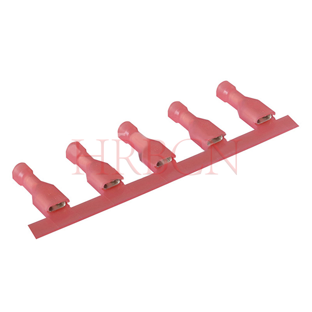 Borne de déconnexion femelle entièrement isolée de 4,8 mm (AWG 22-18)