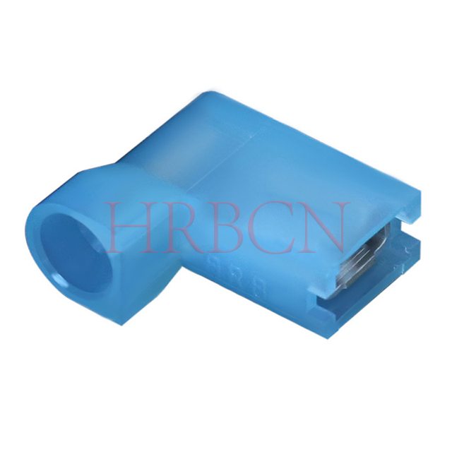 Borne de déconnexion à drapeau femelle entièrement isolée de 4,8 mm (AWG 16-14)