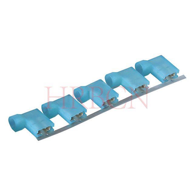 Borne de déconnexion à drapeau femelle entièrement isolée de 4,8 mm (AWG 16-14)