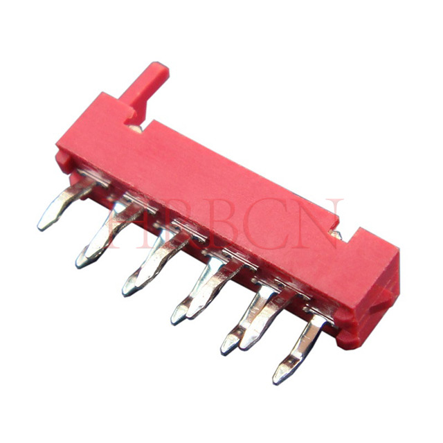 Embase mâle à double rangée au pas de 1,27 mm à bord M25483-2xN