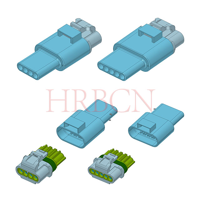 Fil imperméable de HRB 4.0mm pour câbler le connecteur d'alimentation 