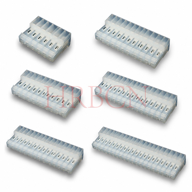 Connecteur à extrémité fermée HRB 2.54 IDC sans languettes polarisantes