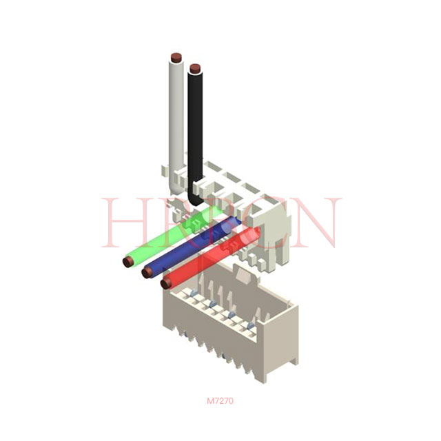 Connecteur IDC d'alimentation RAST 2.5 avec technologie IDT | Connecteur HRB M727X