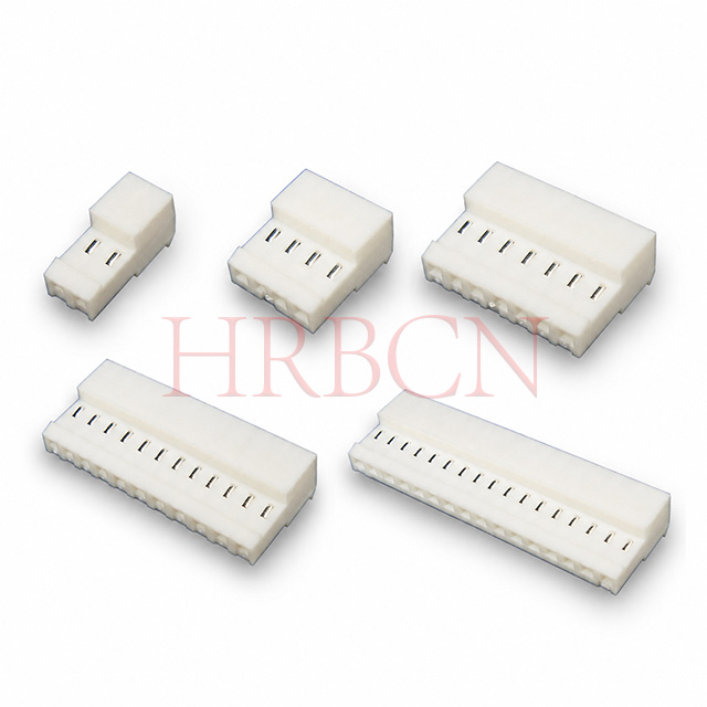 Connecteur à extrémité fermée HRB 2.54 IDC sans languettes polarisantes