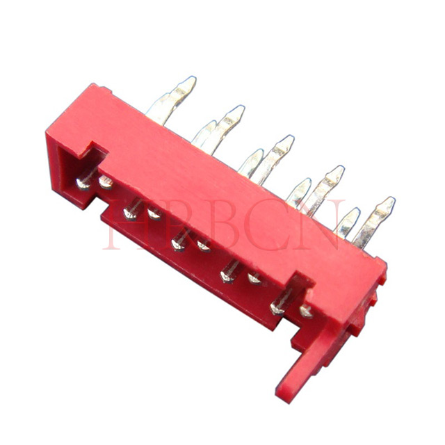 Embase mâle à double rangée au pas de 1,27 mm à bord M25483-2xN