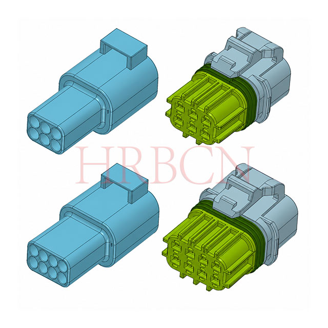Fil imperméable de HRB 4.0mm pour câbler le connecteur d'alimentation 