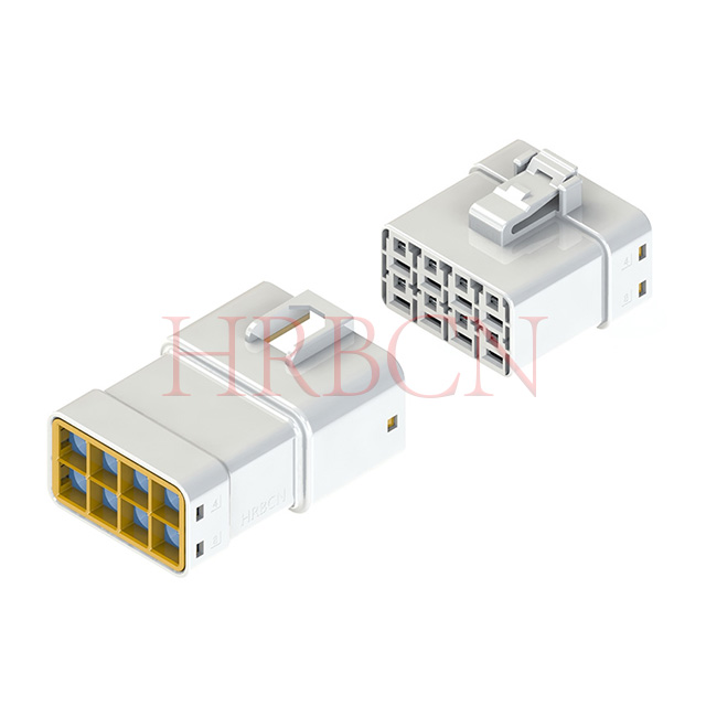 Connecteur fil à fil à 2 rangées étanche automatique HRB 6,35 mm 