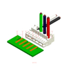 Connecteur IDC d'alimentation RAST 2.5 avec technologie IDT | Connecteur HRB M727X