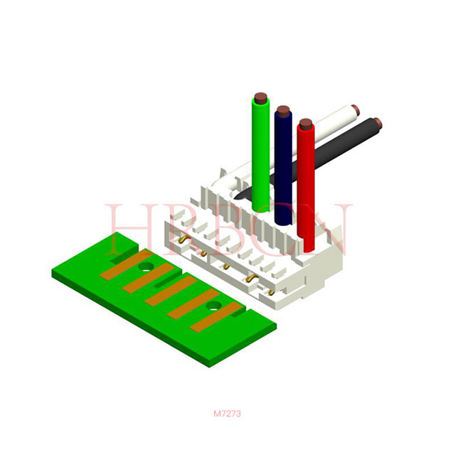 Connecteur IDC d'alimentation RAST 2.5 avec technologie IDT | Connecteur HRB M727X